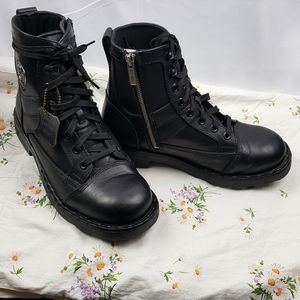 Harley-Davidson size 8 leather riding combat boots